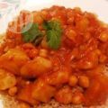 Snelle bonen en groenten curry