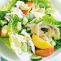 Salade met Gepocheerde Kip