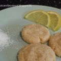 Zachte koekjes met citroen en kokos