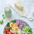 Salade met Kip en Avocadodressing