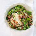 Salade met quinoa en manchego