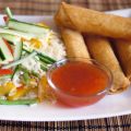 Vietnamese loempia's met rijst met paprika en[...]