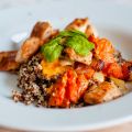 Makkelijke maaltijd: Quinoa met pompoen en munt
