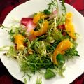 Winterse salade met Honing-Sinaasappeldressing