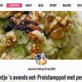 Ondertussen.nl: Stamppot prei met pesto en[...]