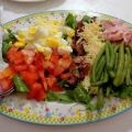 Zwitserse Salade met Bacon, Ham en Kaas
