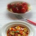 Tortellini met ricottavulling in tomatensaus