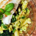 Dinner: Pasta pesto met courgette, broccoli en[...]