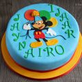 Mickey Mouse Taart voor Jaynairo: 1 Jaar