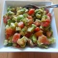Salade avocado/tomaat/mozzarella