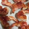 Pikant gegrilde garnalen in bacon