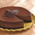 Chocoladecheesecake met cappuccinoroom
