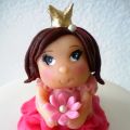 A Princess Cake with a real Princess topper!