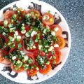 Indiaas bijgerecht: tomatensalade