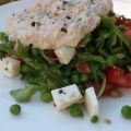 salade met tonijnsaus