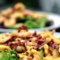 Salade met scampi’s en mangodressing (no carbs)