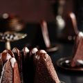 Chocolade espresso bundt cupcakes met donkere[...]
