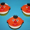 How To | Sesamstraat: Ernie Cupcakes