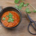 Tomaten-maaltijdsoep met couscous
