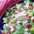 Salade met appel, brie en walnoot