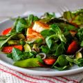 Salade met aardbeien, groene asperges en[...]