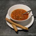 Tomaten linzen soep