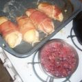 Kipfilets in parma ham met cranberry jus