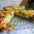 Patatesli omlet (aardappeltortilla met groenten[...]