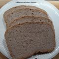 Roggebrood 2: Volkoren roggebrood met zuurdesem