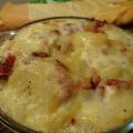 Tartiflette; aardappels met spek en kaas