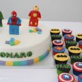 Lego Avengers Taart met bijpassende Cupcakes[...]