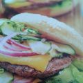 Amerikaanse double classic hamburger