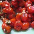 Mediterraan gekruide cherry tomaten uit de oven