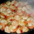 Pikante Scampi`s in knoflookboter
