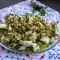 Yumurta salatası (Turkse eiersalade met groene[...]