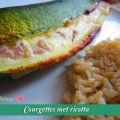 Courgettes met ricotta