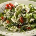 Broccoli-bloemkool salade met feta