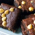 Brownies op zondag - Met hazelnoot en banaan