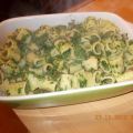 Romige pasta met spinazie-boursinsaus
