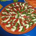 Insalata caprese - mozzarella-tomaatsalade