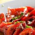 Geroosterde paprika met ansjovis en peterselie