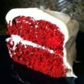 De roodste red velvet cake