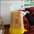 Karnemelk fruit ijsje