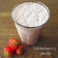 Strawberry Vanilla Protein Smoothie