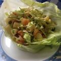 Salade met garnaaltjes