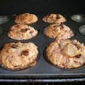 Muffins met fruit en walnoten
