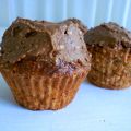 Eiwitrijke muffins met notellatopping