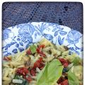 Orzo salade met courgette