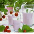 Aardbeien Milkshake