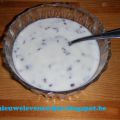Stracciatella yoghurt